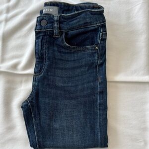 DL1961 Kids “Brady” Dark Blue Jeans, Boy’s 6 Slim